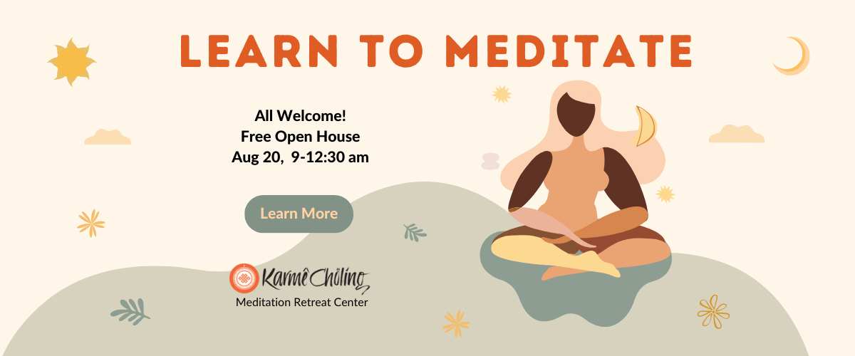 Learn to Meditate at Karme Choling